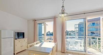 Balcon avec vue sur mer | Appt 6p + AccĂšs sauna
