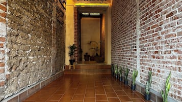 Voorkant van accommodatie