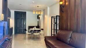 Apartment, 1 Schlafzimmer, barrierefrei, Balkon | Innenbereich
