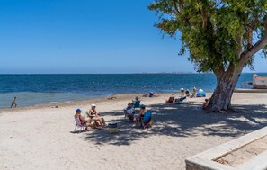 Nær stranden