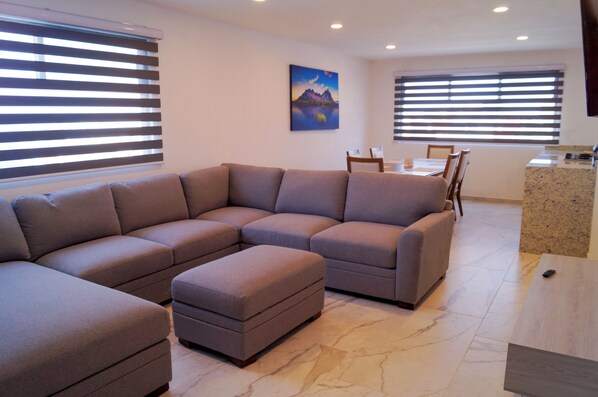 Living area - Departamento Centro Expositor, Estadios Futbol, Beisbol (Heroica Puebla de Zaragoza)