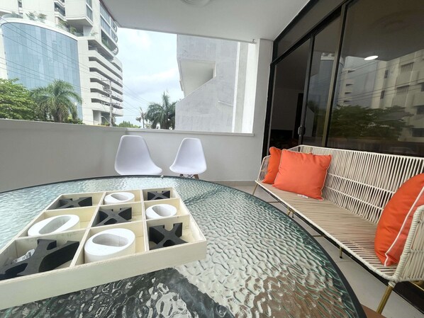 Terrace/patio - Amazing, Cozy, Near Beach and Bahia (Cartagena de Indias)