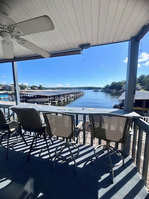 Property grounds - Lakefront main channel views! Boat slip! (Osage Beach)