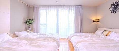 1 Schlafzimmer, kostenloses WLAN, Bettwäsche