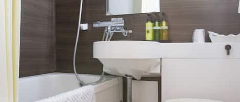 Hair dryer, towels