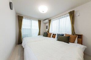 3 soverom, strykejern/-brett, wi-fi (inkludert) og sengetøy