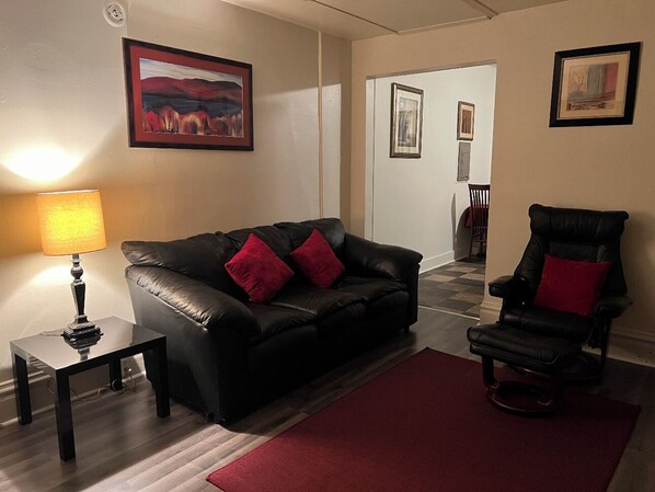 Living area - Hidden Gem: Lower Level 1BR Apartment #2 (Albion)