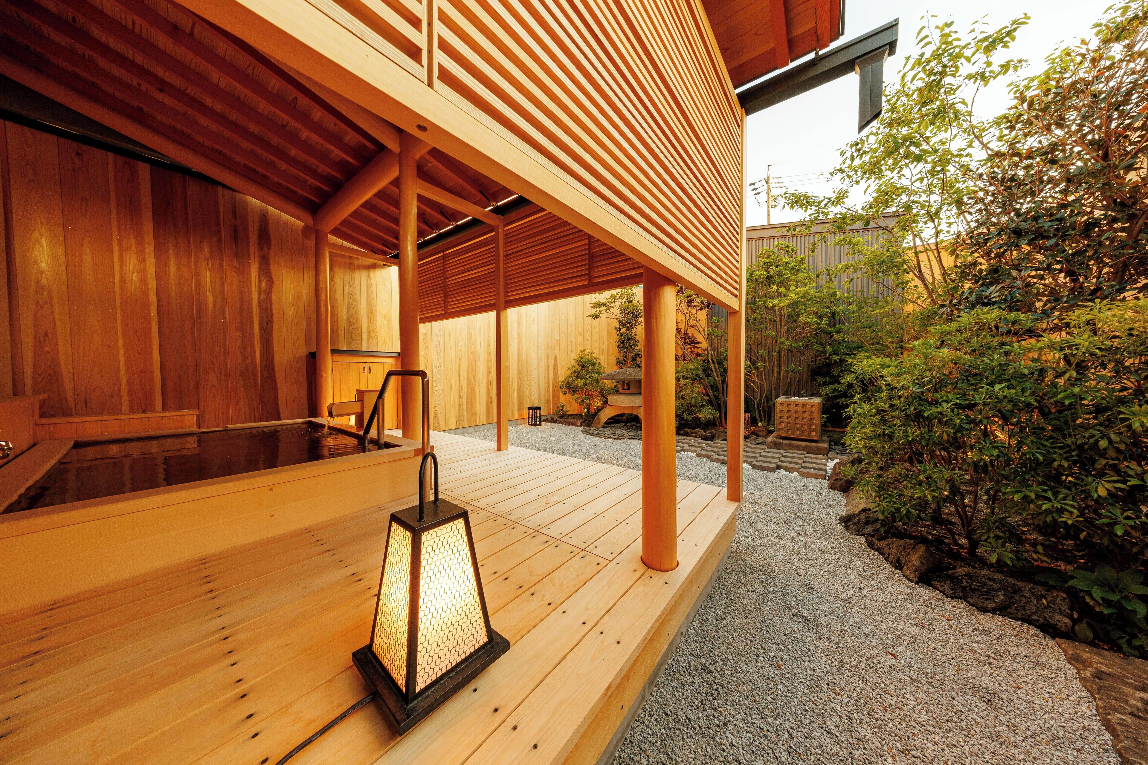 [Nadeshiko] twin beds room with open-air hot spring bath (non-smoking) | Individually decorated, individually furnished, desk, free WiFi
