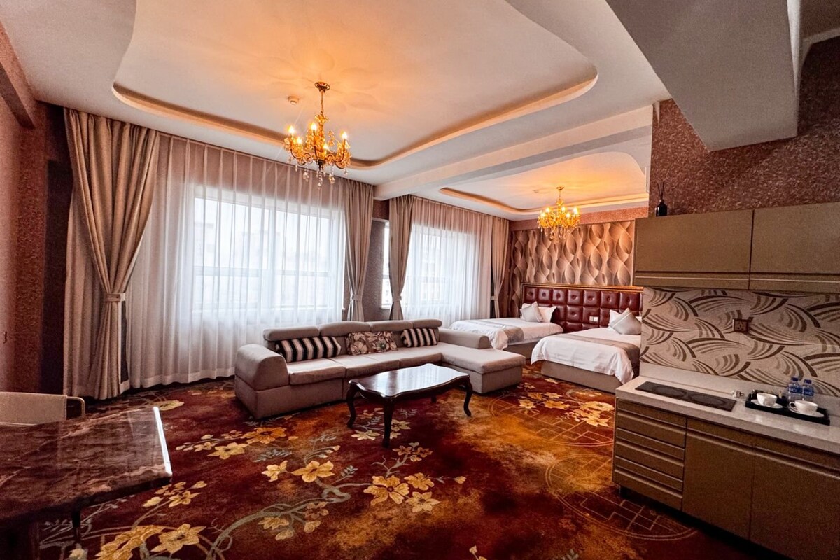Chambre Deluxe avec lits jumeaux, vue ville