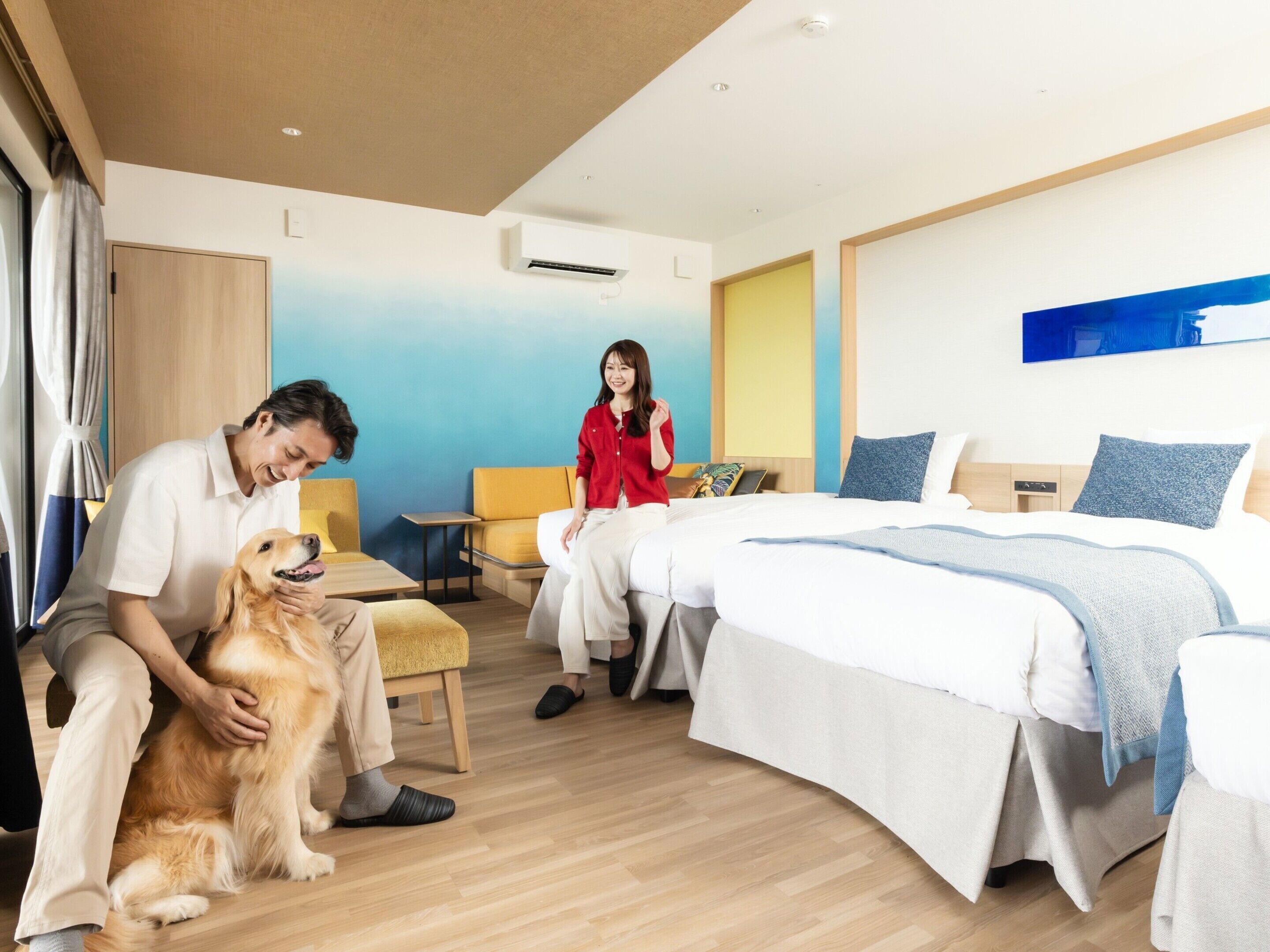 Zimmer, Nichtraucher, Sauna (Hillside Villa with private dog park) | Zimmersafe, Bettwäsche