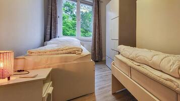 2 Schlafzimmer, kostenloses WLAN, Bettwäsche