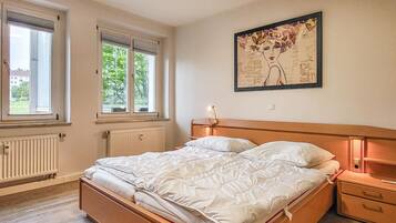 2 Schlafzimmer, kostenloses WLAN, Bettwäsche