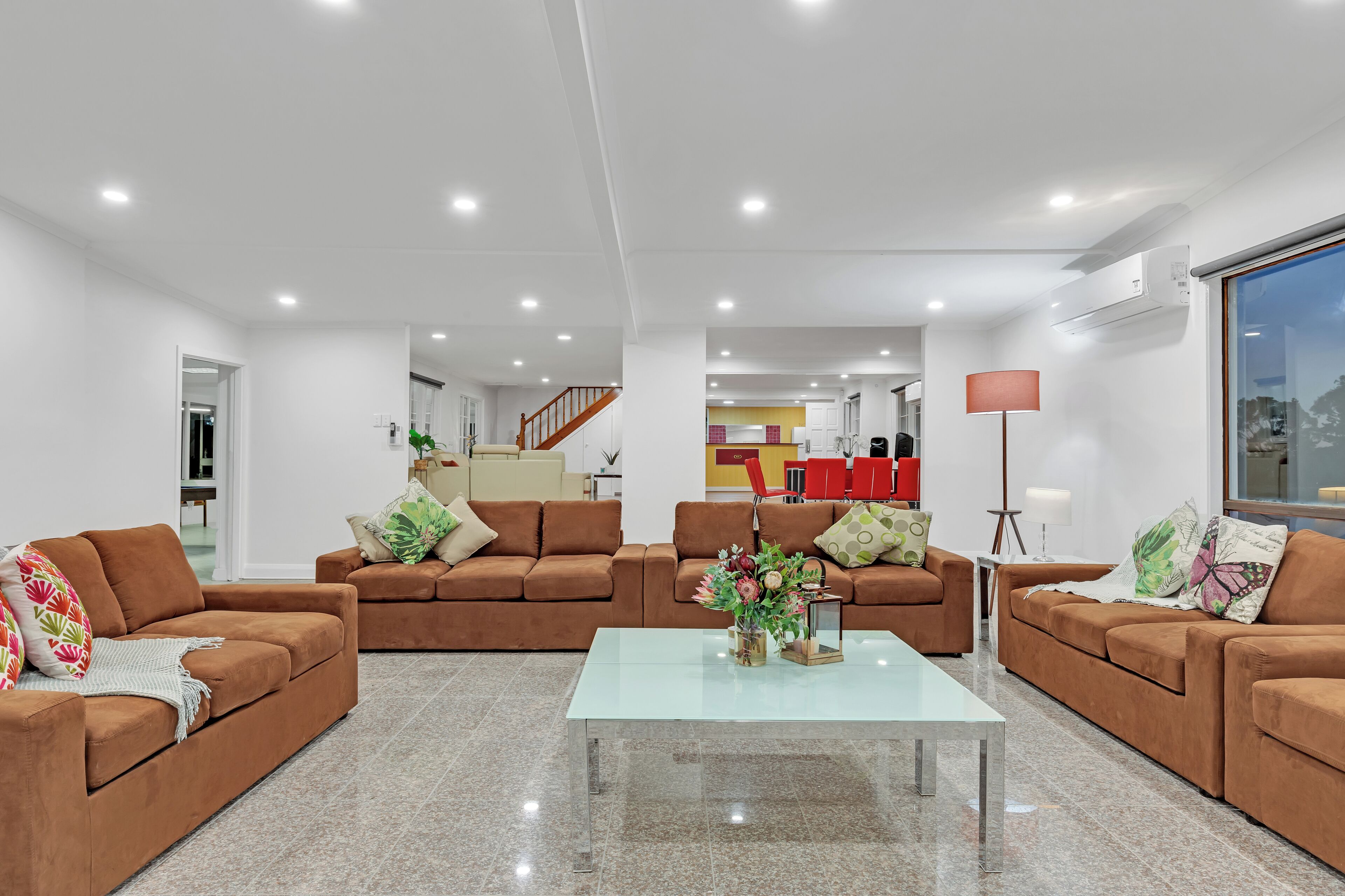 Spacious Lounge/Sitting Area with Sofa Beds 