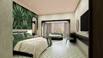 Presidential Cottage | 1 bedroom, hypo-allergenic bedding, down comforters, pillowtop beds