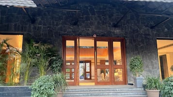 Fassade der Unterkunft