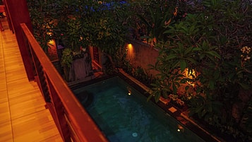 Deluxe Double Room, Balcony, Pool View | Terrace/patio