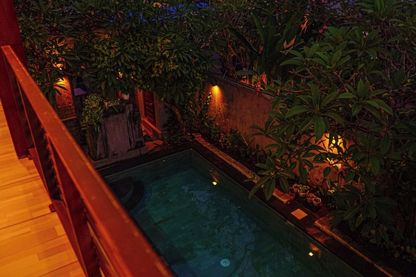 Deluxe Double Room, Balcony, Pool View | Terrace/patio