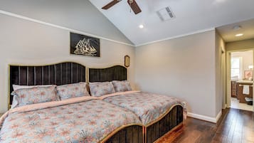 3 bedrooms, iron/ironing board, travel cot, WiFi