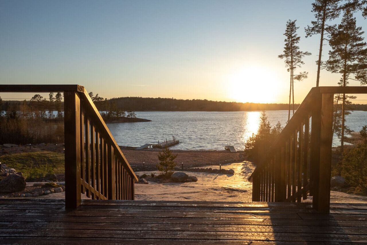 Vue depuis l’hébergement