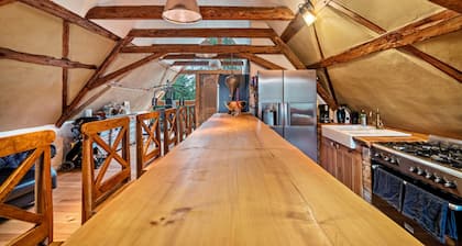 Maison de vacances 'WohlfĂŒhlurlaub In Der Scheune' avec terrasse privĂ©e, Wi-Fi et climatisation
