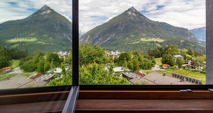 Appartement "Apart Elias" avec vue sur les montagnes, terrasse partagée et Wi-Fi