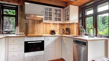 KĂŒhlschrank, Mikrowelle, Ofen, Herdplatte