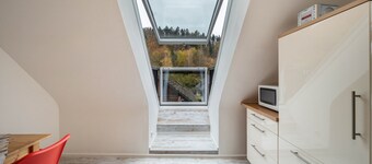 Ferienwohnung Burgblick" mit Bergblick, Gemeinschaftsgarten und WLAN