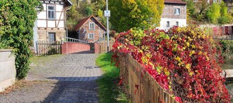 Holiday Home 'Tiny House An Der Werra' with Private Terrace, Wi-Fi and Air Conditioning