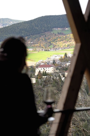 Vue depuis l’hébergement