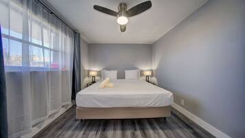 1 chambre, fer et planche Ă repasser, Wi-Fi, draps fournis