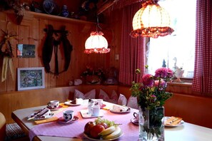 Opções para refeição