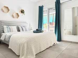 1 chambre, fer et planche à repasser, Wi-Fi, literie fournie