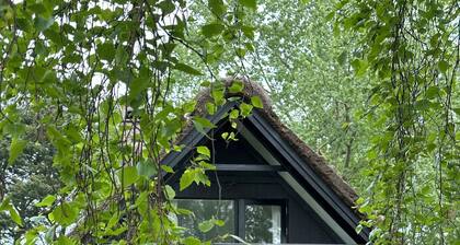 Cozy thatched cottage with modern décor