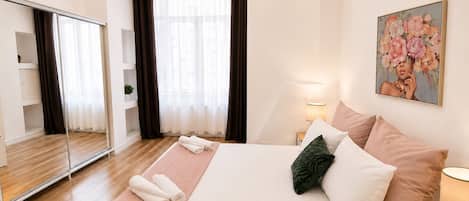 Apartment | 1 bedroom, Egyptian cotton sheets, premium bedding