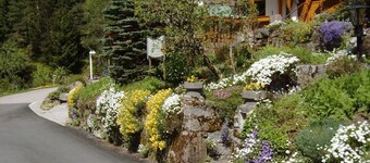 Uitzicht op het dal in het "Vakantiehuis Schenk"