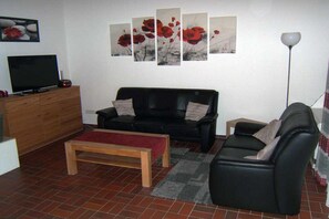 Smart-tv en een open haard