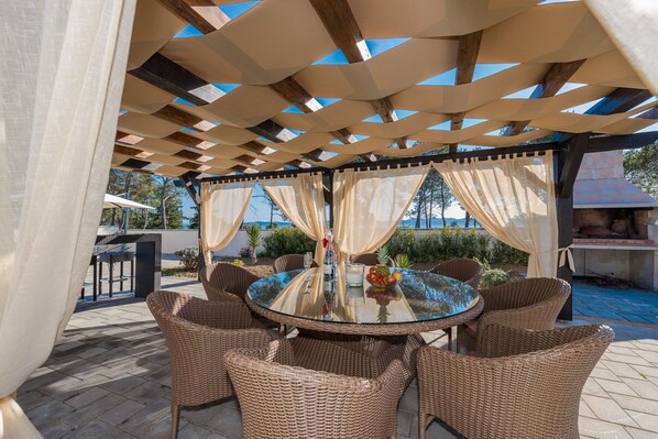 Udendørs spisemuligheder