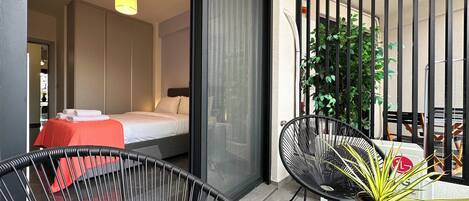 1 غرفة نوم ومكواة/لوح كي وواي فاي وملاءات أسرّة