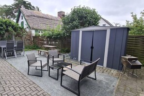 Outdoor dining - Winter Comfortable holiday residence (Mecklenburg-Vorpommern - Karlshagen)