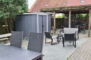 Outdoor dining - Winter Comfortable holiday residence (Mecklenburg-Vorpommern - Karlshagen)