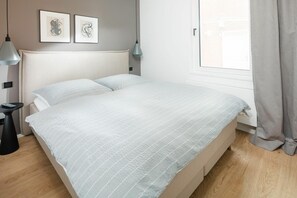 1 間睡房、可攜式嬰兒床、免費 Wi-Fi