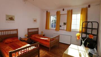 2 Schlafzimmer, Bettwäsche