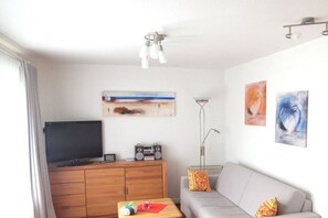 Smart-TV og stereoanlegg