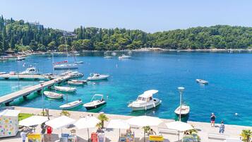 Appartamento (Deluxe One Bedroom Apartment with Sea) | Vista dalla camera