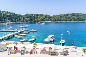 Apartment (Deluxe One Bedroom Apartment with Sea) | View from room - Apartments Villa Royale (Konavle)