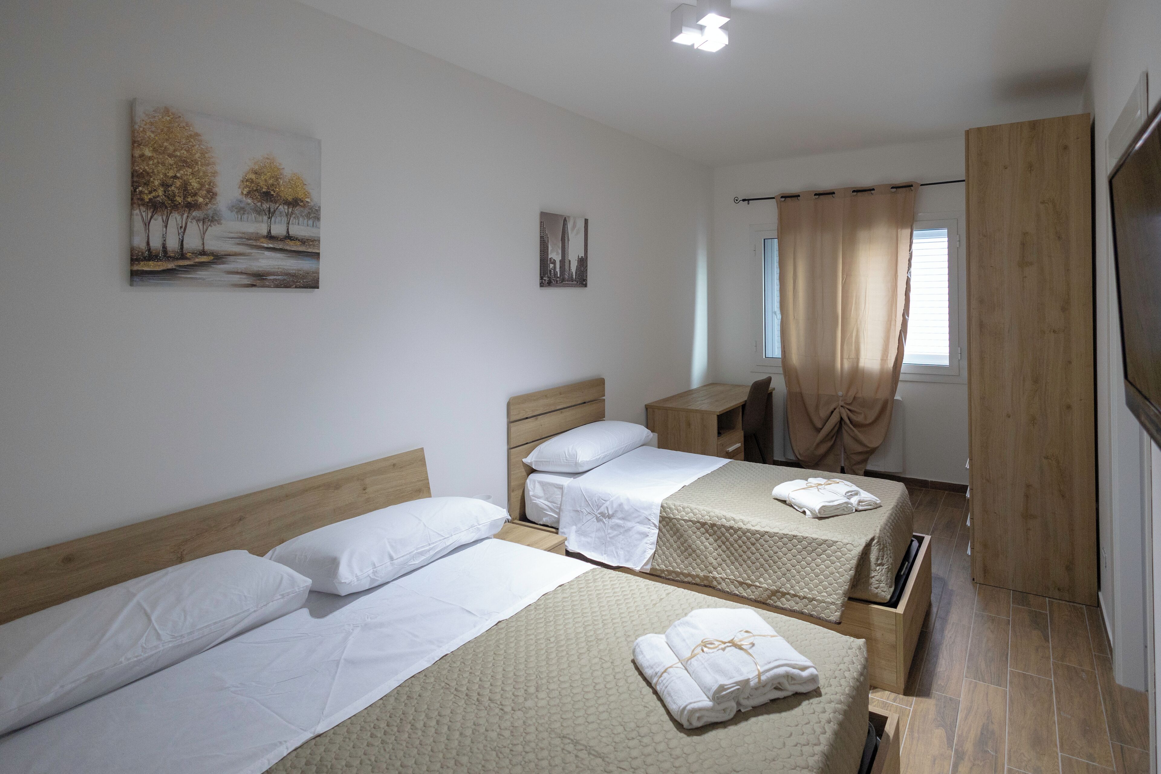 Kolmen hengen classic-huone | Työpöytä, ilmainen Wi-Fi