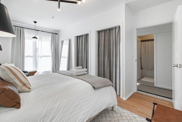 3 dormitorios, tabla de planchar con plancha, wifi y ropa de cama