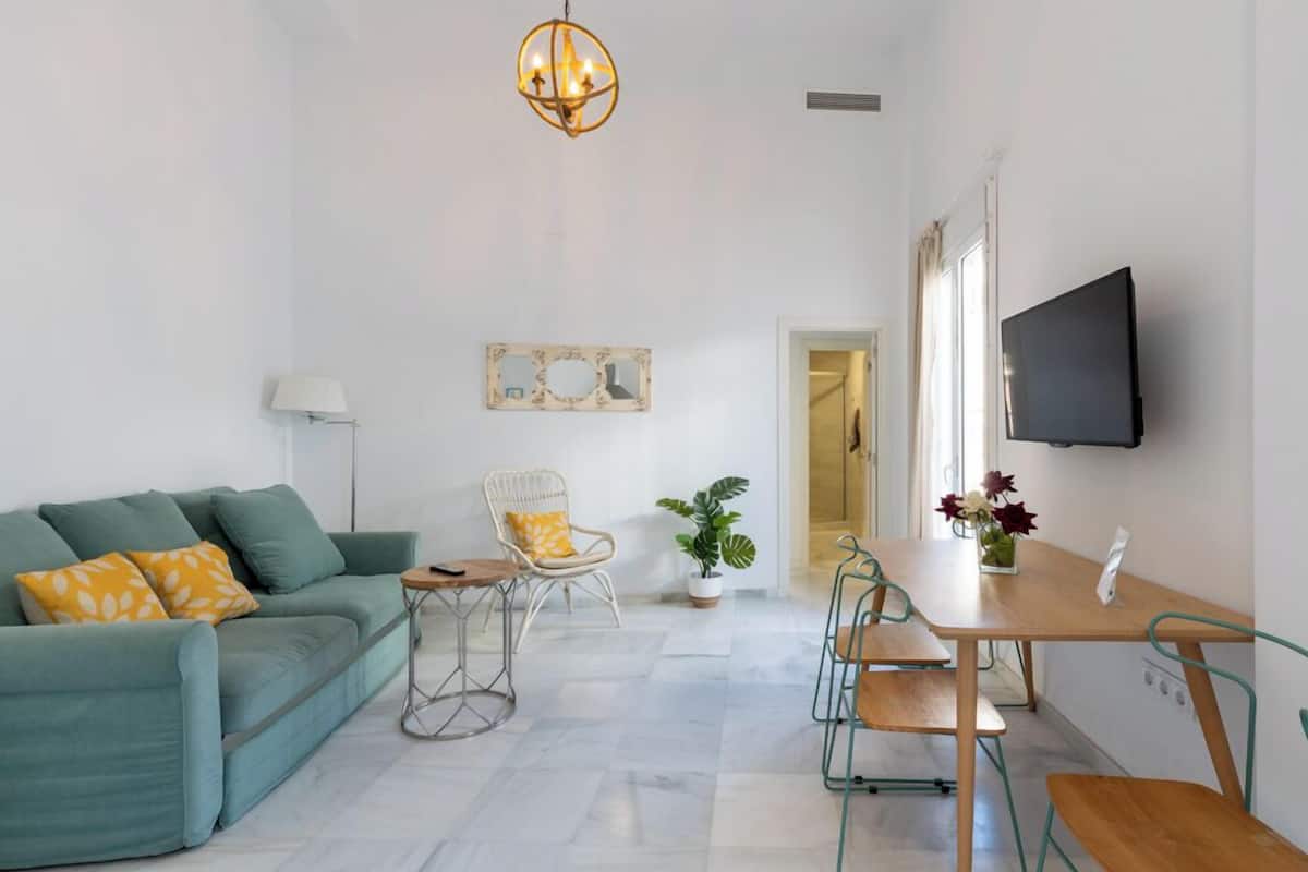 Comfort Apartment, 1 Bedroom | Living area | Flat-screen TV