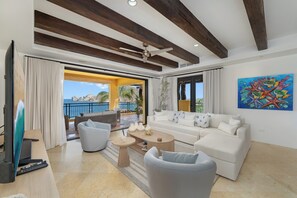 Smart TV, offices - Hacienda Beach Club 2-403 Newly Updated Ocewan View! (Cabo San Lucas)