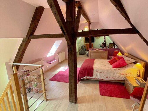 Komfortables, modernes Ferienhaus in Amboise, zentrumsnah, mit WLAN, Terrasse und komplett ausgestattet.
